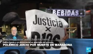Informe desde Buenos Aires: polémico juicio por muerte de Maradona • FRANCE 24 Español