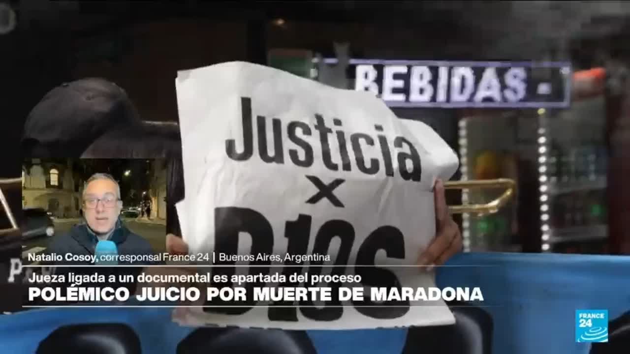 Informe desde Buenos Aires: polémico juicio por muerte de Maradona • FRANCE 24 Español