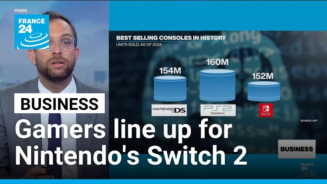 Nintendo hopes to recreate winning recipe with Switch 2 console • FRANCE 24 English