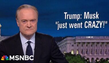 Lawrence: Trump humiliated globally while Musk live-tweets Trump's Oval Office 'stupidity festival'
