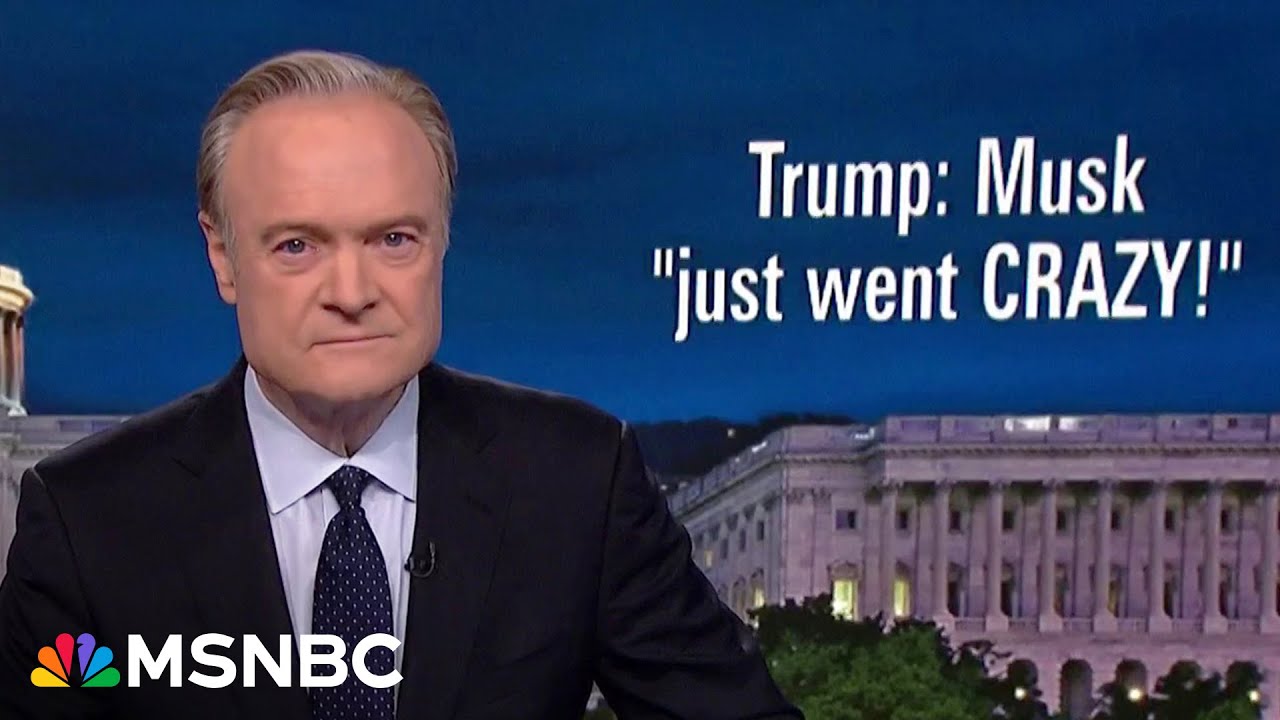 Lawrence: Trump humiliated globally while Musk live-tweets Trump's Oval Office 'stupidity festival'