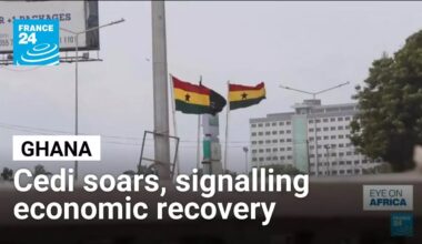 Ghana’s cedi soars, signalling economic recovery • FRANCE 24 English