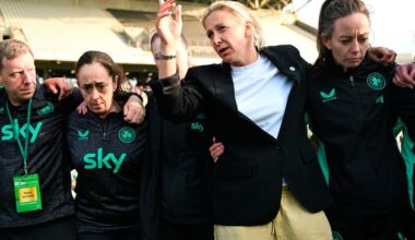 Carla Ward prepares Ireland for ‘difficult challenge’ of Belgium in Women’s Nations League play-off