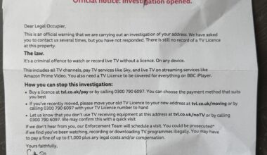 TV License stuff
