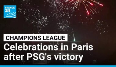 Celebrations sweep Paris as PSG wins first Champions League title • FRANCE 24 English