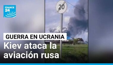 Ucrania lanza ataque contra la aviación rusa en vísperas de las negociaciones • FRANCE 24