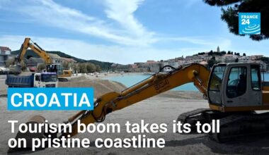 Croatia: Tourism boom takes its toll on pristine coastline • FRANCE 24 English