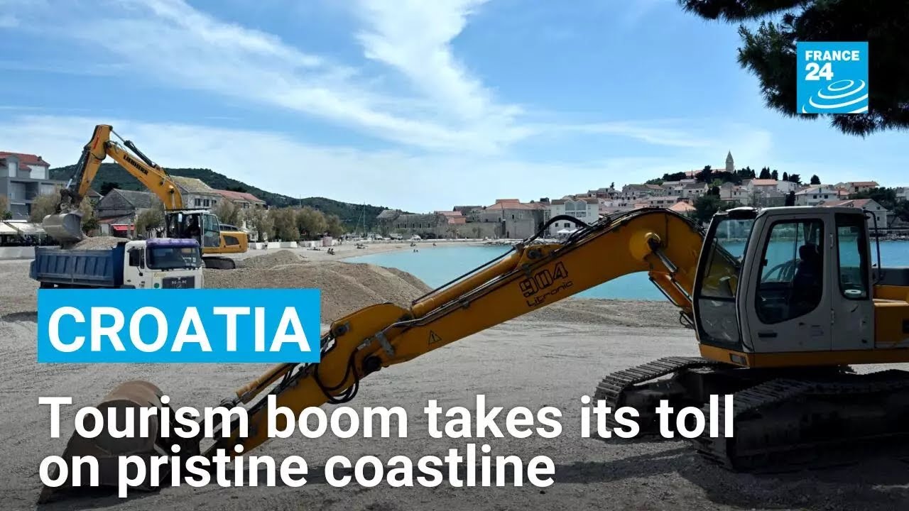 Croatia: Tourism boom takes its toll on pristine coastline • FRANCE 24 English