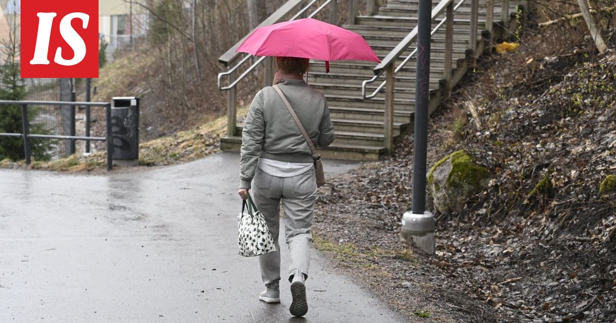 Sää on nyt tavanomaista viileämpi