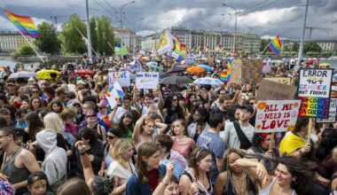 A la Pride romande à Genève, l’hymne à la joie d’une jeunesse remontée - Le Temps