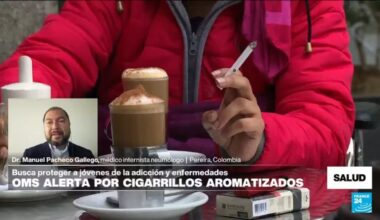 Manuel Pacheco: 'Cigarrillos aromatizados fomentan una nueva ola de adicción' • FRANCE 24 Español