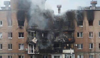 Russian drone and missile attacks kill at least 4 in eastern Ukraine