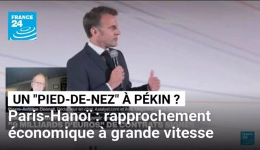 En Asie du Sud-Est, Macron plaide pour une diversification économique et géopolitique