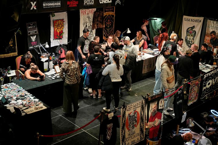 Thousands flock to Gamla Bíó for Icelandic Tattoo Convention