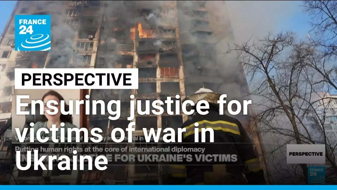 War in Ukraine: 'Eventually there will be justice,' Amnesty International head says • FRANCE 24