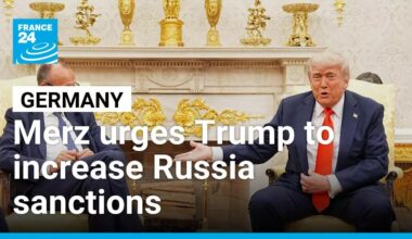 Germany's Merz requests 'more pressure' on Russia from US • FRANCE 24 English