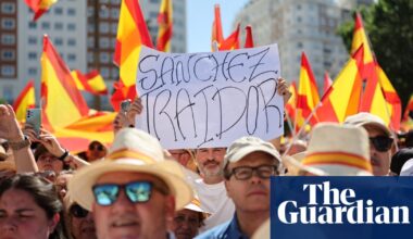 Thousands protest in Madrid against Pedro Sánchez’s government | Spain