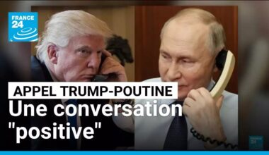 Ukraine : la conversation Poutine-Trump était "positive" et "productive", selon le Kremlin