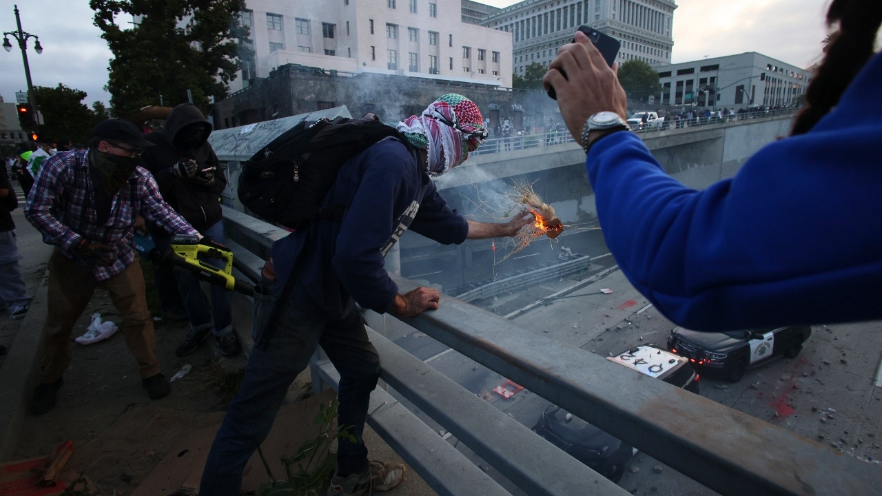 Los Angeles riots continue as protesters clash with police over ICE raids