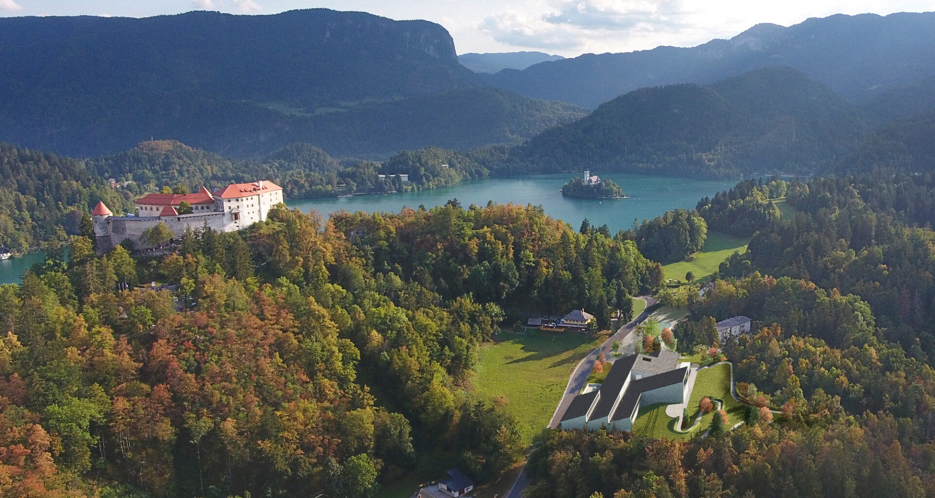 David Chipperfield Architects Designs Lah Contemporary Art Museum Near Lake Bled, in Slovenia