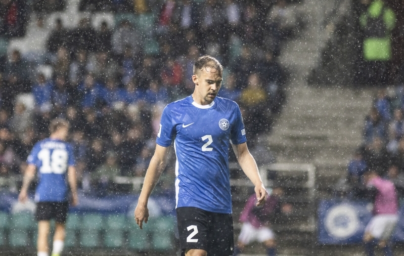 Märten Kuusk tuli duellist Erling Haalandiga püstipäi välja. Foto: Brit Maria Tael