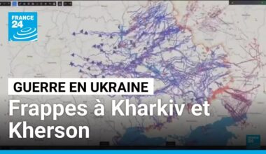 Guerre en Ukraine : des frappes russes ont touché Kharkiv et Kherson • FRANCE 24