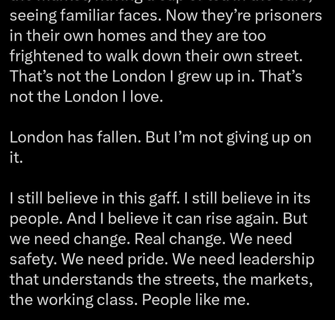 Thomas Skinner Joins Anti London Grift