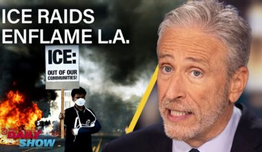 Jon Stewart on the L.A. ICE Protests and Trump's Escalating Response | The Daily Show