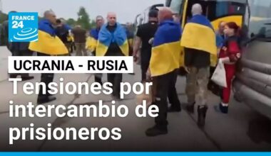 Tensiones entre Ucrania y Rusia por el intercambio de prisioneros • FRANCE 24 Español