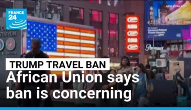African Union 'concerned' by 'negative impact' of US travel ban • FRANCE 24 English