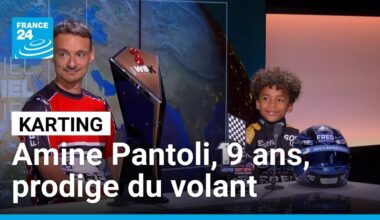 Karting : Amine Pantoli, 9 ans, jeune prodige en pleine ascension • FRANCE 24