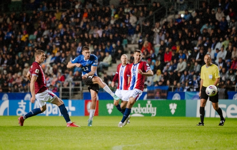 Maksim Paskotši. Foto: Liisi Troska / jalgpall.ee
