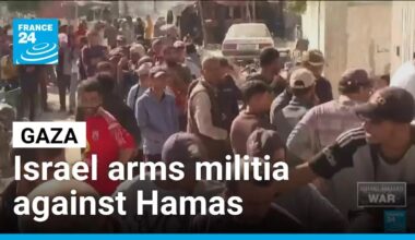 Israeli PM Netanyahu confirms arming Gaza militia against Hamas • FRANCE 24 English