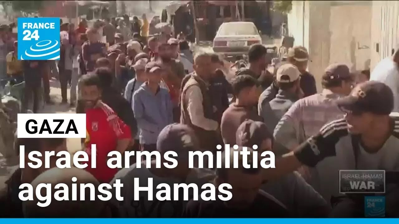Israeli PM Netanyahu confirms arming Gaza militia against Hamas • FRANCE 24 English