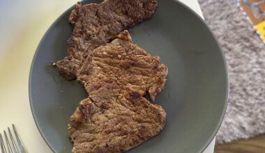 Cooked a steak that looks like Scotland
