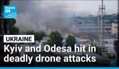 Kyiv and Odesa hit in deadly Russian drone attacks on Ukraine • FRANCE 24 English
