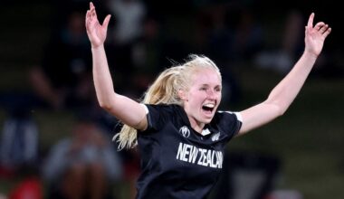 Rowe, Plimmer, Gaze in strong New Zealand A squad for white-ball tour of England