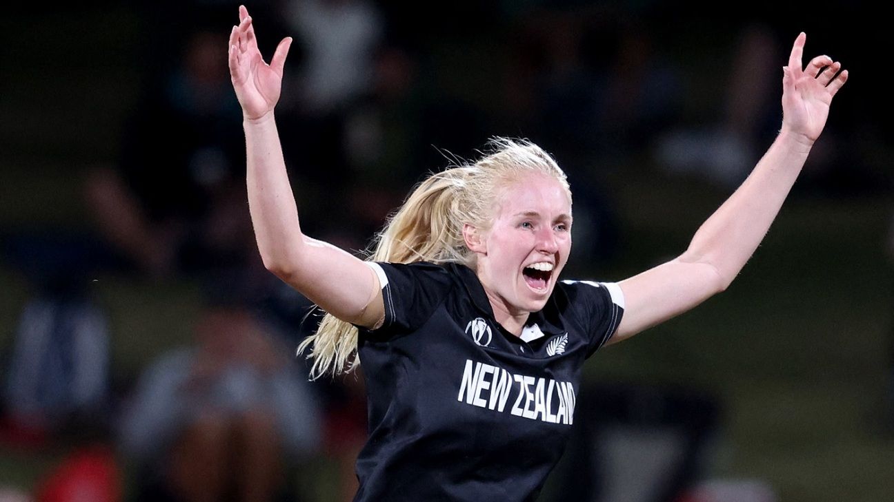Rowe, Plimmer, Gaze in strong New Zealand A squad for white-ball tour of England