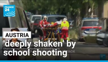 Austria 'deeply shaken' by gun shooting in a school in Graz • FRANCE 24 English