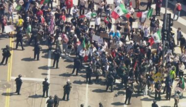 Downtown L.A. curfew goes into effect after California Gov. Gavin Newsom addresses ICE protests