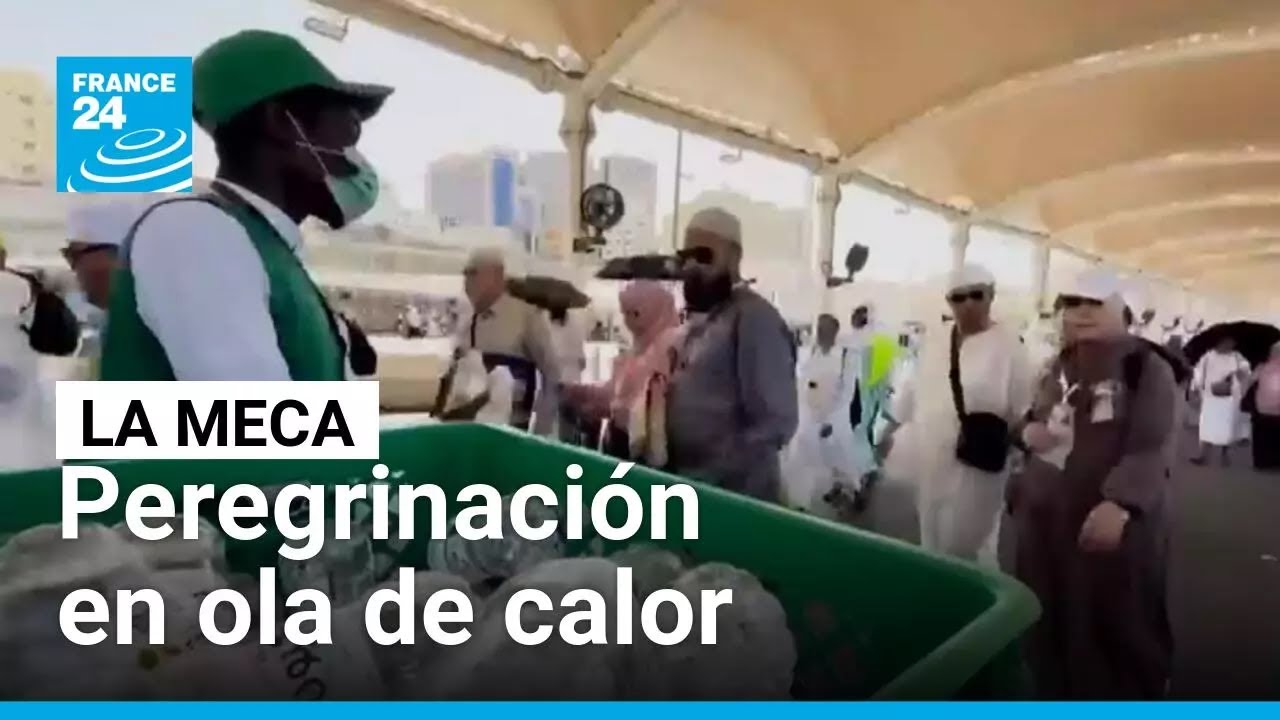 Arabia Saudita toma medidas para evitar víctimas del calor en peregrinación a La Meca