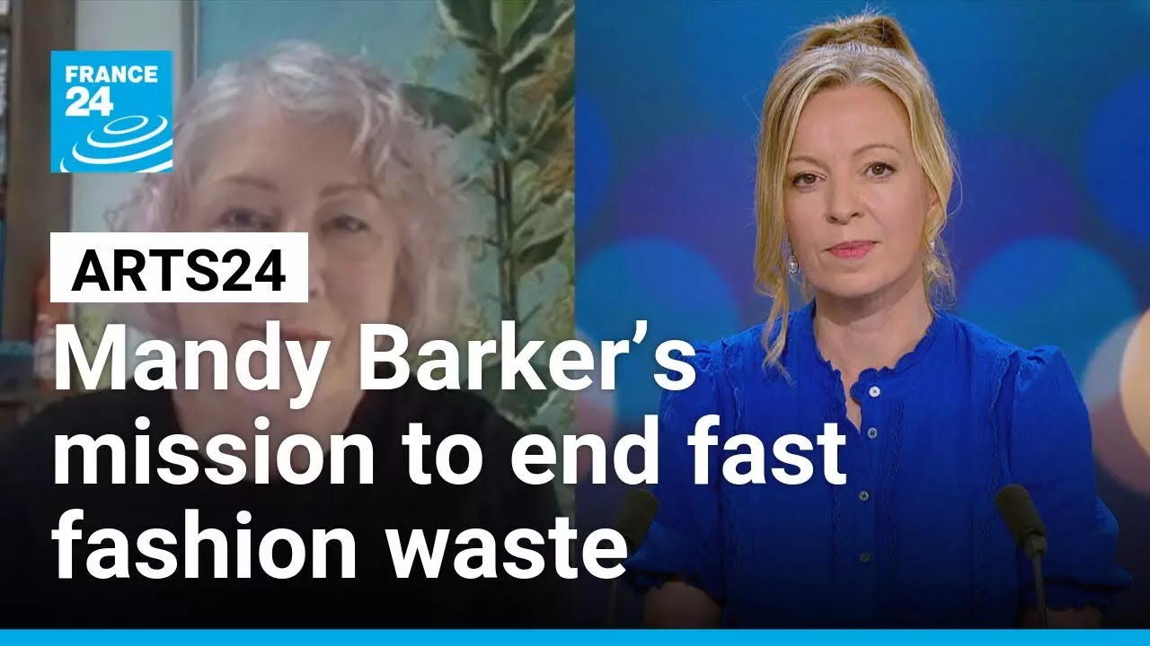 Art that speaks for the sea: Mandy Barker's mission to end fast fashion waste • FRANCE 24 English