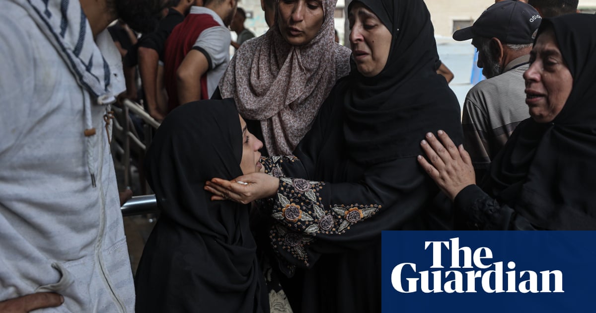 Israeli forces kill at least 60 Palestinians seeking food in Gaza, health officials say | Israel-Gaza war