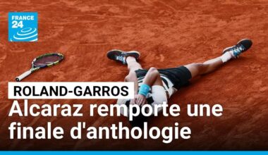 Carlos Alcaraz sauve trois balles de match et remporte une finale de Roland-Garros d'anthologie