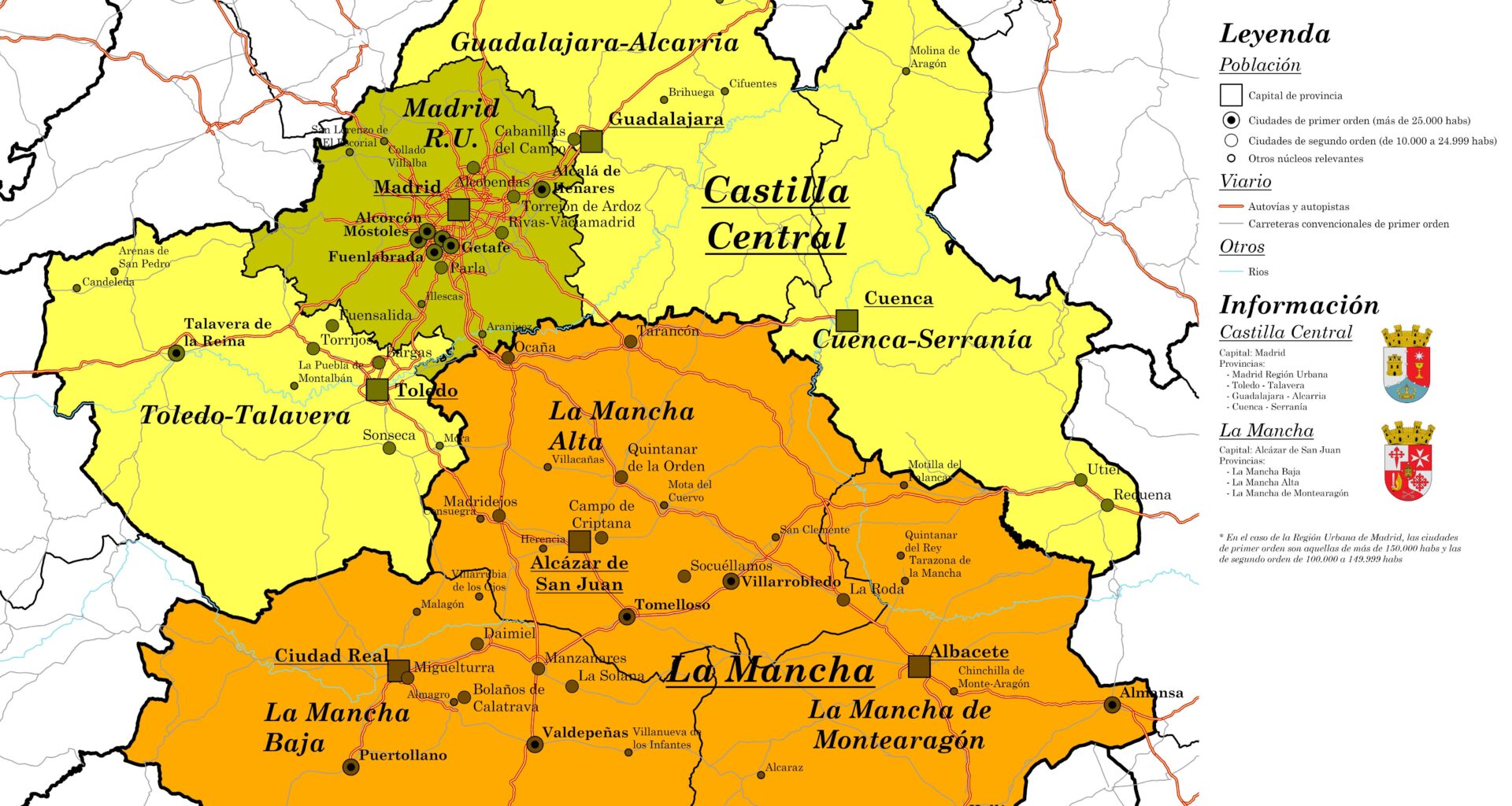 La Mancha como región