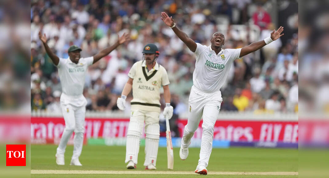 Australia 98/7 in 32.5 Overs | AUS vs SA Live Score, WTC Final 2025, Day 2: Australia in serious trouble after fall of quick wickets against South Africa