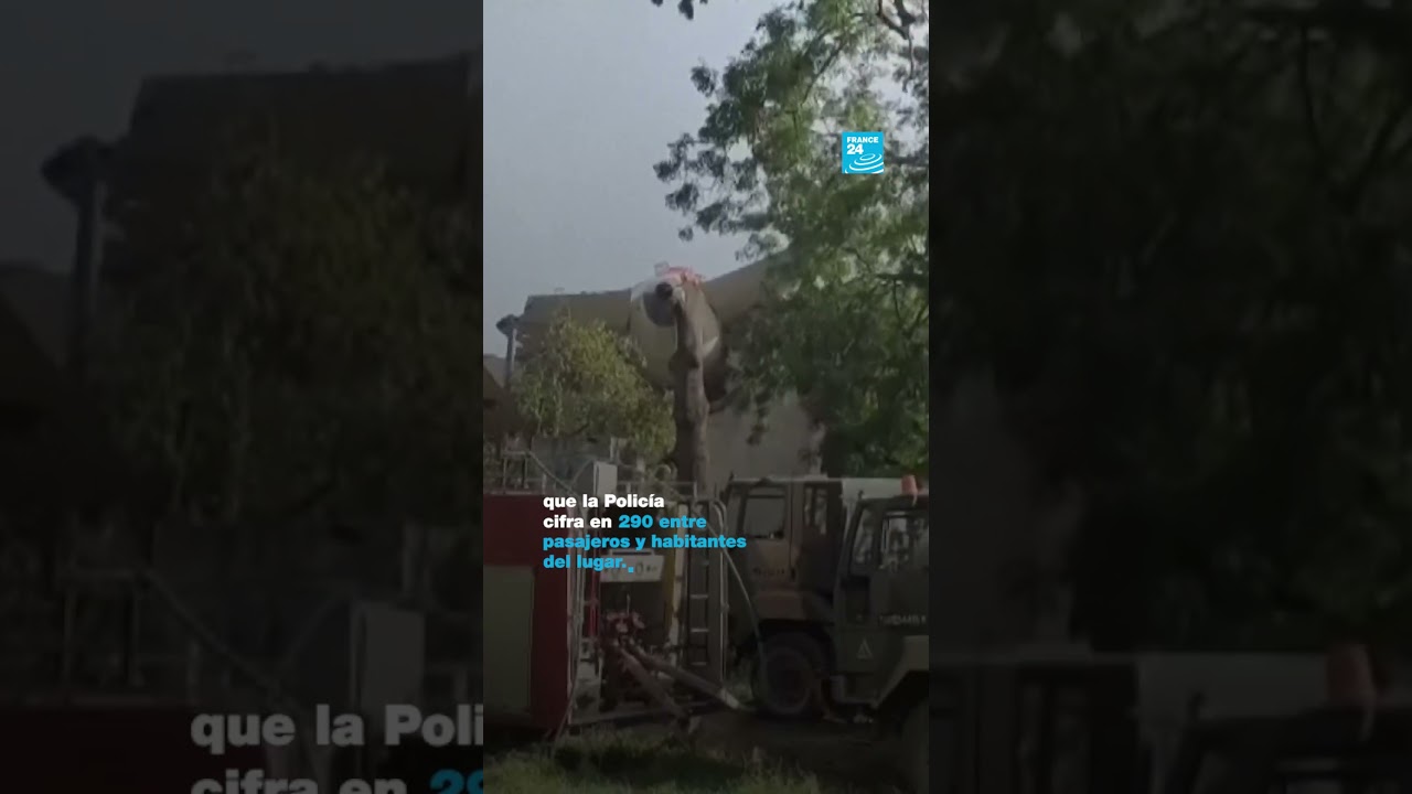 Accidente aéreo en India: al menos 290 víctimas y un sobreviviente