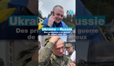 Ukraine-Russie : des prisonniers de guerre de retour chez eux • FRANCE 24