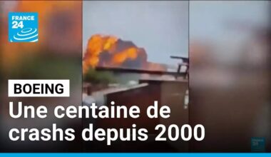 Boeing : une centaine de crashs aériens depuis les années 2000 • FRANCE 24