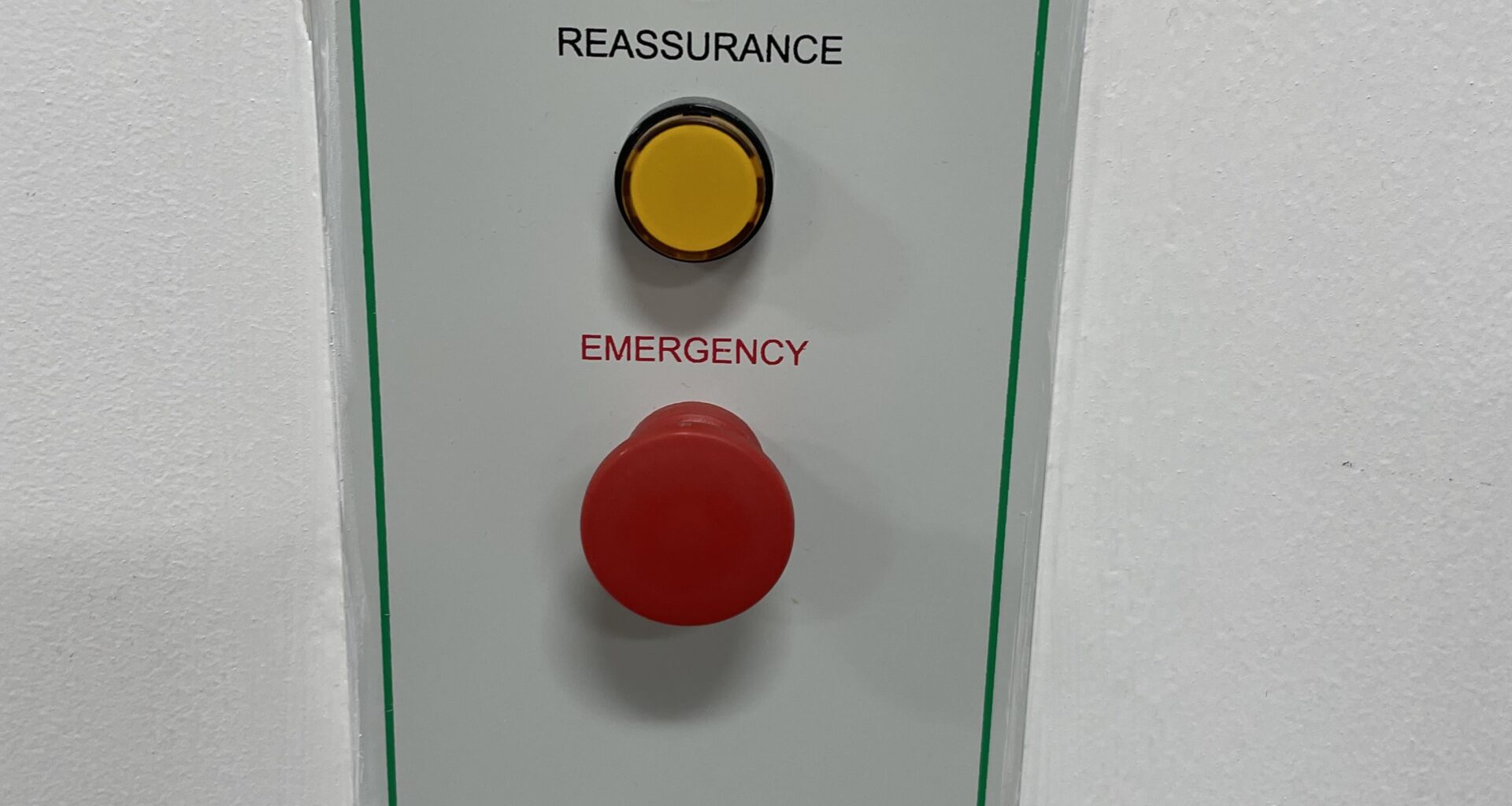 Reassurance … or EMERGENCY?